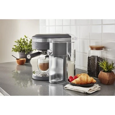 KitchenAid Semi-Automatic Espresso Machine And Automatic Milk Frother Attachment - KES6404 4 KitchenAid Semi-Automatic Espresso Machine And Automatic Milk Frother Attachment - KES6404 - Image 2