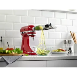 KitchenAid Spiralizer Attachment With Peel, Core And Slice - KSM1APC: Metal Stand Mixer Accessory, Dishwasher-Safe -KitchenAid Shop GUEST 008602a5 82fa 424d ae13 43d9cf3c7df2