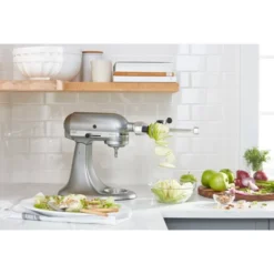 KitchenAid Spiralizer Attachment With Peel, Core And Slice - KSM1APC: Metal Stand Mixer Accessory, Dishwasher-Safe -KitchenAid Shop GUEST 00c6bf38 aa1c 441a a9eb 0c9b2b67bd9f