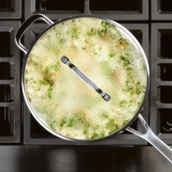 KitchenAid Stainless Steel 3-Ply Base 4.5qt Covered Deep Saute Pan With Helper Handle 12 KitchenAid Stainless Steel 3-Ply Base 4.5qt Covered Deep Saute Pan With Helper Handle -KitchenAid Shop GUEST 01a8785d f603 41f5 ab2a e0dd638984ec