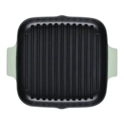 KitchenAid 11" Enameled Cast Iron Square Grill And Roasting Pan - Pistachio: Hand Wash, Electric & Gas Compatible 16 KitchenAid 11" Enameled Cast Iron Square Grill And Roasting Pan - Pistachio: Hand Wash, Electric & Gas Compatible -KitchenAid Shop GUEST 04d16488 9d10 4873 b244 411cd8a9e595