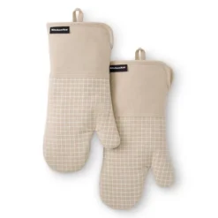 KITCHENAID Gourmet Series Gridlines Oven Mitts 2-Pack Set -KitchenAid Shop GUEST 066c8838 1efc 4c6a bd2a a06b69c9bda2