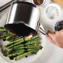 KitchenAid Stainless Steel 3-Ply Base 1.5qt Open Saucepan With Spouts -KitchenAid Shop GUEST 072a74db 837b 4fa0 92c6 7858a59c5d60