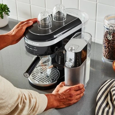 KitchenAid Automatic Milk Frother Attachment - Onyx Black: Milk Steamer & Foamer For Coffee, Dishwasher-Safe Parts 8 KitchenAid Automatic Milk Frother Attachment - Onyx Black: Milk Steamer & Foamer For Coffee, Dishwasher-Safe Parts - Image 7