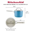 KitchenAid Hard Anodized 3qt Nonstick Ceramic Cookware Sauce Pan - Blue Velvet: Tempered Glass Lid, Stainless Steel Handle 1 KitchenAid Hard Anodized 3qt Nonstick Ceramic Cookware Sauce Pan - Blue Velvet: Tempered Glass Lid, Stainless Steel Handle -KitchenAid Shop GUEST 095f8e8b 729d 44f5 b6d1 9ac64c9497bf