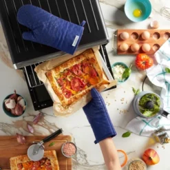 KITCHENAID Asteroid Oven Mitt 2-Pack Set, Cobalt Blue, 7"x12.5" -KitchenAid Shop GUEST 0afa0bce 5255 4b8c b25c b316700ffb61