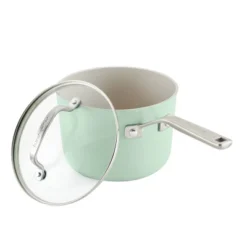 KitchenAid Hard Anodized 3qt Nonstick Ceramic Cookware Sauce Pan With Lid - Pistachio: Stainless Handle, Tempered Glass Lid 19 KitchenAid Hard Anodized 3qt Nonstick Ceramic Cookware Sauce Pan With Lid - Pistachio: Stainless Handle, Tempered Glass Lid -KitchenAid Shop GUEST 0b85109c a2d3 4795 aa62 d3c031315a98
