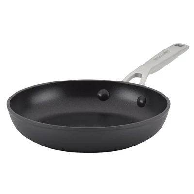 KitchenAid Hard-Anodized Induction 8.25" Nonstick Frying Pan: Small Matte Black Pan, Dishwasher & Oven-Safe, Riveted Handle 12 KitchenAid Hard-Anodized Induction 8.25" Nonstick Frying Pan: Small Matte Black Pan, Dishwasher & Oven-Safe, Riveted Handle - Image 10
