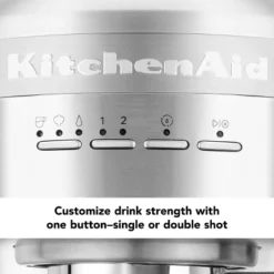 KitchenAid Semi-Automatic Espresso Machine - Brushed Stainless Steel: 15 Bars Pressure, Dishwasher-Safe, 47oz Capacity -KitchenAid Shop GUEST 0ee37e75 d256 478c 91f2 d261c9e4dc69