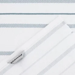 KITCHENAID Albany Kitchen Towel 4-Pack Set, Fog Blue/White, 16"x26" 9 KITCHENAID Albany Kitchen Towel 4-Pack Set, Fog Blue/White, 16"x26" -KitchenAid Shop GUEST 12ff2969 dae9 478d bc5d 214986646653