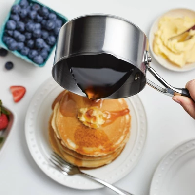 KitchenAid 1qt Open Saucepan With Spouts & And Measure Marks 4 KitchenAid 1qt Open Saucepan With Spouts & And Measure Marks - Image 2