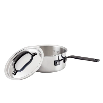 KitchenAid 1.5qt 5-Ply Clad Stainless Steel Induction Sauce Pan With Lid: Dishwasher-Safe Cooking Pot 11 KitchenAid 1.5qt 5-Ply Clad Stainless Steel Induction Sauce Pan With Lid: Dishwasher-Safe Cooking Pot - Image 9