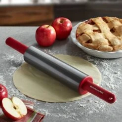 KitchenAid Rolling Pin Red: Nonstick Carbon Steel, Handled, 22" Length, Hand Wash, Baking Roller Pin -KitchenAid Shop GUEST 20568062 205d 4bad 8e1d 4cb319a4b6de