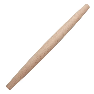 KitchenAid Tapered French Rolling Pin: Maple Wooden Roller For Baking, Hand Wash, 22" Light Brown 5 KitchenAid Tapered French Rolling Pin: Maple Wooden Roller For Baking, Hand Wash, 22" Light Brown - Image 3