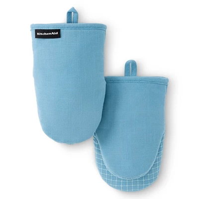 KITCHENAID Gourmet Series Gridlines Mini Oven Mitts 2-Pack Set 8 KITCHENAID Gourmet Series Gridlines Mini Oven Mitts 2-Pack Set - Image 6
