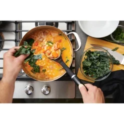 KitchenAid 3-Ply Base Stainless Steel 8qt Stockpot With Lid 18 KitchenAid 3-Ply Base Stainless Steel 8qt Stockpot With Lid -KitchenAid Shop GUEST 35752f2f 206d 48e9 9217 6133e185a903