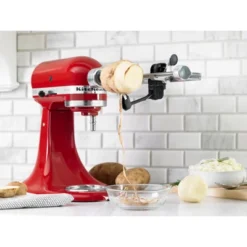 KitchenAid Spiralizer Attachment With Peel, Core And Slice - KSM1APC: Metal Stand Mixer Accessory, Dishwasher-Safe -KitchenAid Shop GUEST 3cacc199 9e4e 428c 8717 09b059a1ea13