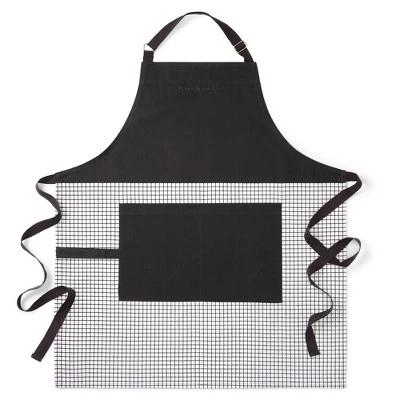 KITCHENAID Gourmet Series Gridlines Big Chef Apron 7 KITCHENAID Gourmet Series Gridlines Big Chef Apron - Image 5
