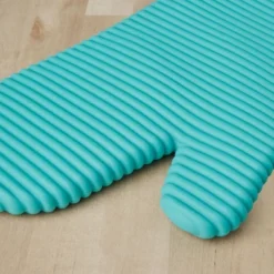 KITCHENAID Ribbed Soft Silicone Oven Mitt 2-Pack Set