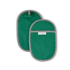 KITCHENAID Asteroid Pot Holder 2-Pack Set, Pebbled Palm Green, 6.5"x10" -KitchenAid Shop GUEST 41ee5641 3307 4dc3 85a7 f5ef998c8469