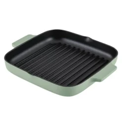 KitchenAid 11" Enameled Cast Iron Square Grill And Roasting Pan - Pistachio: Hand Wash, Electric & Gas Compatible 19 KitchenAid 11" Enameled Cast Iron Square Grill And Roasting Pan - Pistachio: Hand Wash, Electric & Gas Compatible -KitchenAid Shop GUEST 445a6e2e 2364 4e04 86e7 6b54eec470eb