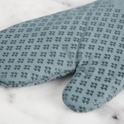 KITCHENAID Asteroid Oven Mitt 2-Pack Set, Fog Blue, 7"x12.5" 6 KITCHENAID Asteroid Oven Mitt 2-Pack Set, Fog Blue, 7"x12.5" - Image 4