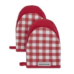 KitchenAid 2pk Cotton Gingham Mini Oven Mitts Red: Hot Pads & Kitchen Mittens, Classic Pattern, Machine Washable 13 KitchenAid 2pk Cotton Gingham Mini Oven Mitts Red: Hot Pads & Kitchen Mittens, Classic Pattern, Machine Washable -KitchenAid Shop GUEST 4c71bb34 9cac 4140 b161 a3433b72c86d