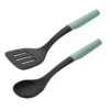 KitchenAid 2pc Nylon/ABS Spoon And Turner Set Aqua Blue: Kitchen Utensil Set, Dishwasher-Safe, Adult Use 1 KitchenAid 2pc Nylon/ABS Spoon And Turner Set Aqua Blue: Kitchen Utensil Set, Dishwasher-Safe, Adult Use -KitchenAid Shop GUEST 506a3eed 851f 413a 9765 f8860de4796c