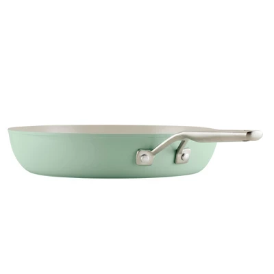 KitchenAid Hard Anodized 12.25" Nonstick Ceramic Frying Pan - Pistachio 10 KitchenAid Hard Anodized 12.25" Nonstick Ceramic Frying Pan - Pistachio - Image 8