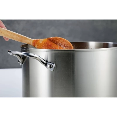 KitchenAid 3-Ply Base Stainless Steel 8qt Stockpot With Lid 7 KitchenAid 3-Ply Base Stainless Steel 8qt Stockpot With Lid - Image 5