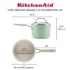 KitchenAid Hard Anodized 3qt Nonstick Ceramic Cookware Sauce Pan With Lid - Pistachio: Stainless Handle, Tempered Glass Lid 1 KitchenAid Hard Anodized 3qt Nonstick Ceramic Cookware Sauce Pan With Lid - Pistachio: Stainless Handle, Tempered Glass Lid -KitchenAid Shop GUEST 5a1b01e7 ecf0 4214 a0a3 319feaa8b345