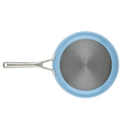 KitchenAid Hard Anodized 10" Nonstick Ceramic Frying Pan - Blue Velvet: Ceramic Skillet, Stainless Steel Handle 9 KitchenAid Hard Anodized 10" Nonstick Ceramic Frying Pan - Blue Velvet: Ceramic Skillet, Stainless Steel Handle - Image 7