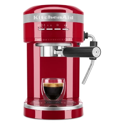 KitchenAid Semi-Automatic Espresso Machine - Empire Red: 15 Bars Pressure, 47oz Capacity, Dishwasher-Safe Parts 3 KitchenAid Semi-Automatic Espresso Machine - Empire Red: 15 Bars Pressure, 47oz Capacity, Dishwasher-Safe Parts