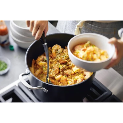 KitchenAid Hard-Anodized Induction 8qt Nonstick Stockpot With Lid 3 KitchenAid Hard-Anodized Induction 8qt Nonstick Stockpot With Lid