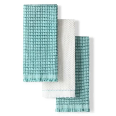 KITCHENAID Gourmet Series Gridlines Kitchen Towels 3-Pack Set 10 KITCHENAID Gourmet Series Gridlines Kitchen Towels 3-Pack Set - Image 8
