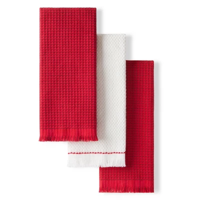 KITCHENAID Gourmet Series Gridlines Kitchen Towels 3-Pack Set 11 KITCHENAID Gourmet Series Gridlines Kitchen Towels 3-Pack Set - Image 9