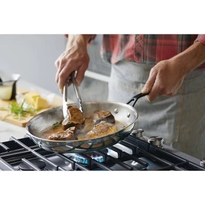 KitchenAid 5-Ply Clad Stainless Steel 12.25" Frying Pan 7 KitchenAid 5-Ply Clad Stainless Steel 12.25" Frying Pan - Image 5