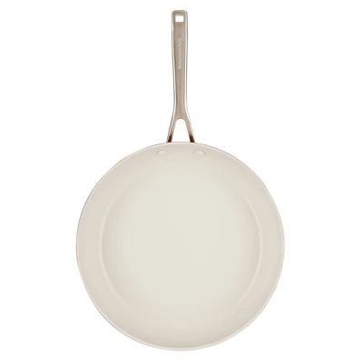 KitchenAid 12.25" Hard Anodized Ceramic Nonstick Frying Pan Empire Red: Lifetime Warranty, Hand Wash, Gas & Electric Compatible 8 KitchenAid 12.25" Hard Anodized Ceramic Nonstick Frying Pan Empire Red: Lifetime Warranty, Hand Wash, Gas & Electric Compatible - Image 6