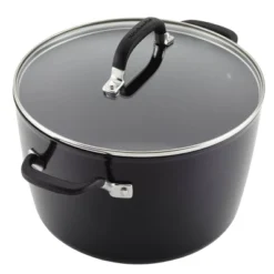 KitchenAid 8qt Hard Anodized Stock Pot Black -KitchenAid Shop GUEST 6b860760 4bd7 4964 a1ae 6410eeb43a85