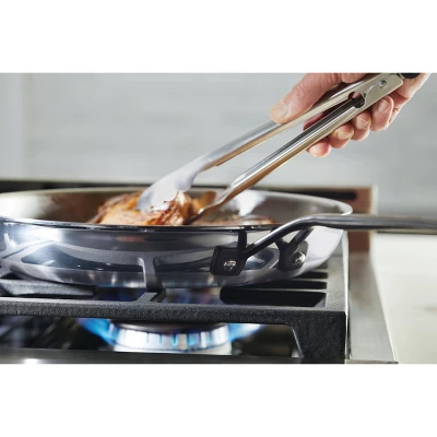 KitchenAid 5-Ply Clad Stainless Steel 12.25" Frying Pan 4 KitchenAid 5-Ply Clad Stainless Steel 12.25" Frying Pan - Image 2