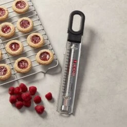 KitchenAid Candy Thermometer Silver: Stainless Steel Analog Food & Baking Thermometer, 100-400°F, Clip Mount -KitchenAid Shop GUEST 75412b5d e23f 4f80 928e 6e6745d4b188
