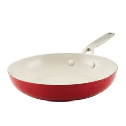 KitchenAid 10" Hard Anodized Ceramic Nonstick Frying Pan Empire Red: KitchenAid Cookware, Hand Wash, Gas & Electric Compatible -KitchenAid Shop GUEST 764ae833 4ffe 4fc5 ac8e 4b8f7bd6c3b2