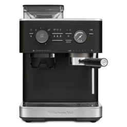 KitchenAid Semi Automatic Espresso Machine With Burr Grinder Cast Iron Black -KitchenAid Shop GUEST 78b52428 4c4e 4a28 8810 bbc41238b068