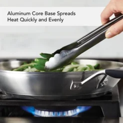 KitchenAid 12" Stainless Steel Skillet Light Silver: Induction Safe, Even-Heating, Oven-Safe, Dishwasher-Safe 16 KitchenAid 12" Stainless Steel Skillet Light Silver: Induction Safe, Even-Heating, Oven-Safe, Dishwasher-Safe -KitchenAid Shop GUEST 8377d7d2 e144 4eb9 a062 13d75702ce84