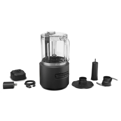 KitchenAid Go Cordless Food Chopper Battery Included KFCR531: 5-Cup Capacity, Stainless Steel Blades, 2 Speeds, Dishwasher-Safe 12 KitchenAid Go Cordless Food Chopper Battery Included KFCR531: 5-Cup Capacity, Stainless Steel Blades, 2 Speeds, Dishwasher-Safe - Image 10