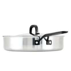 KitchenAid 5qt 5-Ply Clad Stainless Steel Induction Saute Pan With Lid: Dishwasher-Safe, Silver 16 KitchenAid 5qt 5-Ply Clad Stainless Steel Induction Saute Pan With Lid: Dishwasher-Safe, Silver -KitchenAid Shop GUEST 95668026 5bee 4d95 92b1 26675eebceab