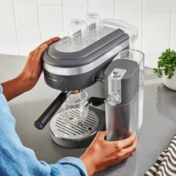 KitchenAid Automatic Milk Frother Attachment - Matte Charcoal Gray: Milk Steamer & Frother For Coffee, Dishwasher-Safe 14 KitchenAid Automatic Milk Frother Attachment - Matte Charcoal Gray: Milk Steamer & Frother For Coffee, Dishwasher-Safe -KitchenAid Shop GUEST 97537959 0842 4f89 bb64 4a8fc1b50116