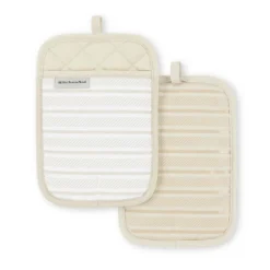 KitchenAid Albany Pot Holder 2-Pack Set, Milkshake, 7"x10" -KitchenAid Shop GUEST 9753df98 3251 46a4 bd9a 494cc2f07028