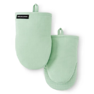 KITCHENAID Gourmet Series Gridlines Mini Oven Mitts 2-Pack Set 17 KITCHENAID Gourmet Series Gridlines Mini Oven Mitts 2-Pack Set - Image 15