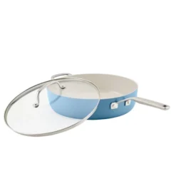 KitchenAid Hard Anodized 5qt Nonstick Ceramic Saute Pan With Lid - Blue Velvet: Large Frying Pan, Tempered Glass Lid 17 KitchenAid Hard Anodized 5qt Nonstick Ceramic Saute Pan With Lid - Blue Velvet: Large Frying Pan, Tempered Glass Lid -KitchenAid Shop GUEST 9fed9cb6 4b44 4b1e a2e4 a3b4373dd0e4